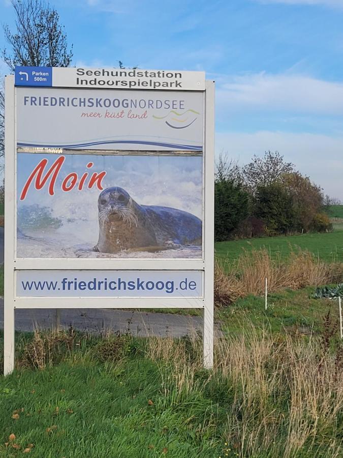 Deichwohnung Strandweg 7 Фридрихског-Шпиц Екстериор снимка